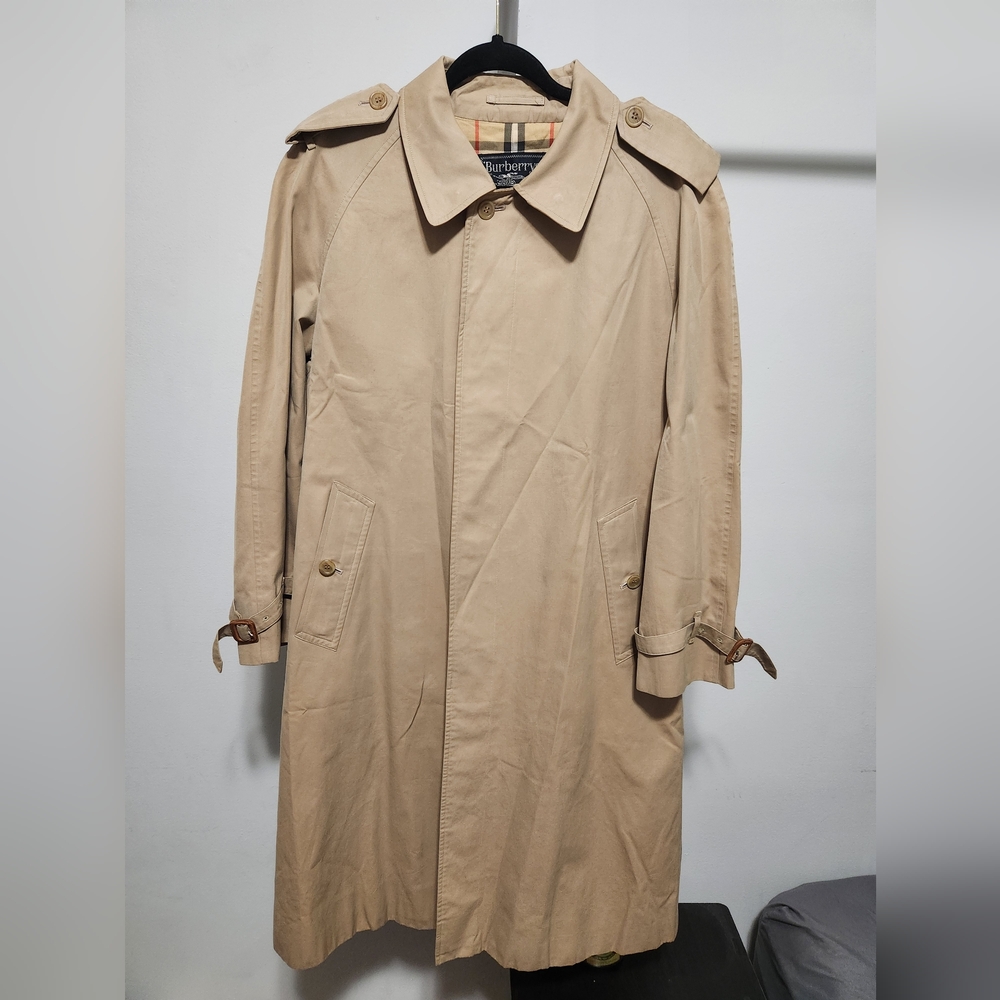 Burberry Trench Coat Vintage US Womens XL